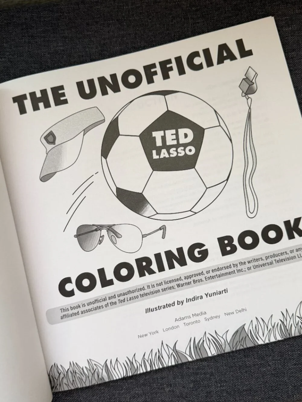 Ted Lasso Unofficial Coloring Book